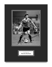 Martin Buchan Signed 16x12