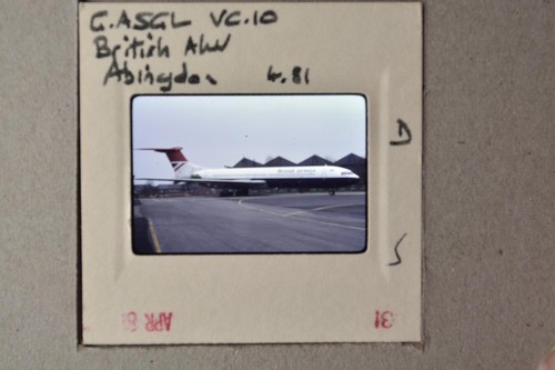British airways vickers vc10 - british,