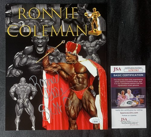 Ronnie coleman autographed - ronnie,