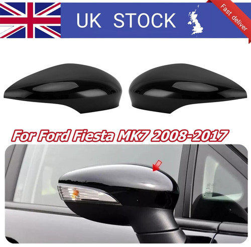 2pcs gloss black door - black,