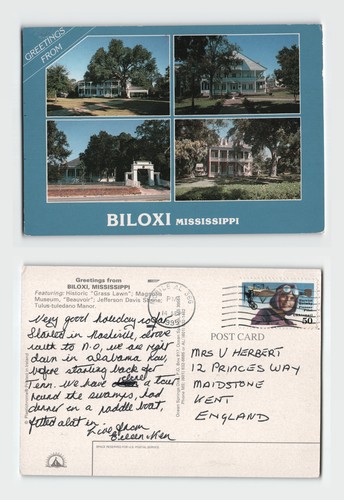 Postcard greetings from - postcard,