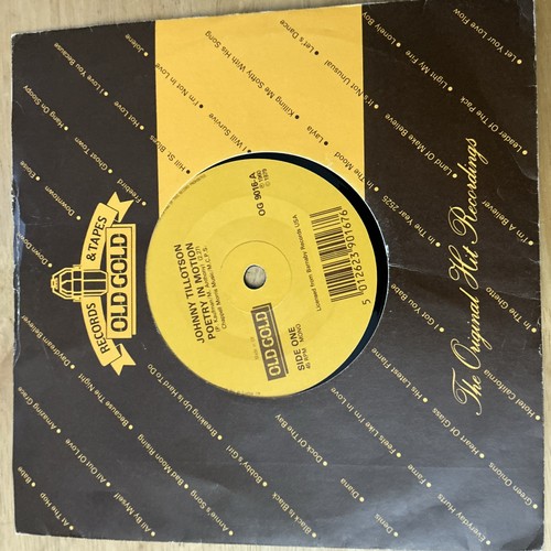 Johnny tillotson poetry in - johnny,