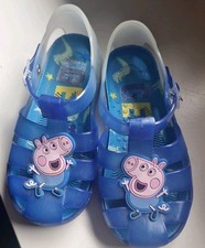 Pepper Pig Jelly Shoes / Sandals Size 10 Junior