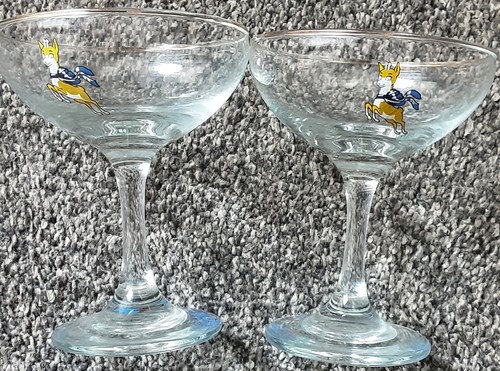 Vintage babycham glasses - 2,