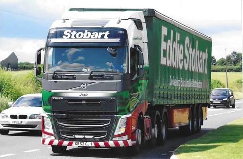 Eddie stobart volvo h4025 - stobart,