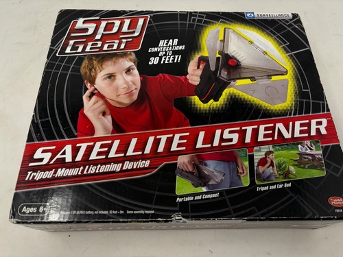 New sealed spy gear - sealed, satellite
