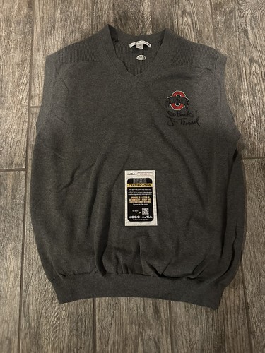 Jim tressel signed ohio state - signed,