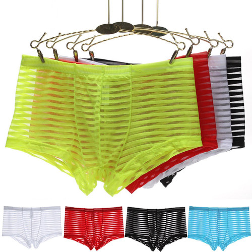 Mens sexy sheer see through - mens,