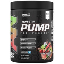 Pre Workout Powder ABE PUMP Creatine Muscle Strength No Caffeine 20-40 Servings