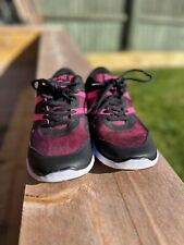 LADIES mens unisex USA PRO TRAINERS PINK AND BLACK SIZE 6