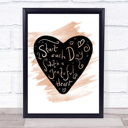 Start each day grateful - day, quote