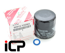Genuine Oil Filter And Sump Washer Fits: Toyota Yaris GR 1.6 Turbo 90915-YZZM3