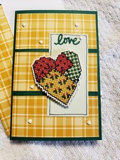 Handmade cross-stitch
