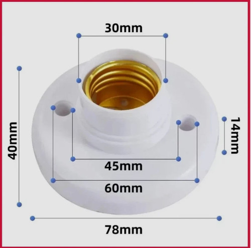 E27 light bulb holder - bulb, socket