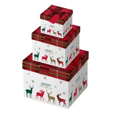 Christmas Gift Boxes 3 Pack