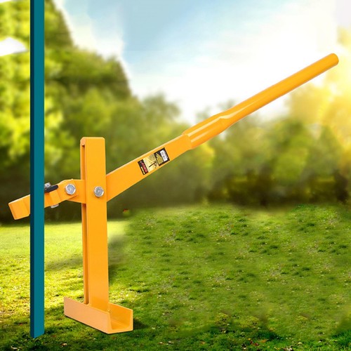 Heavy duty fence post puller - duty,