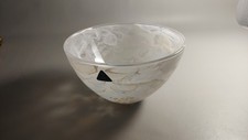 Isle Of Wight Studio Glass White Bowl