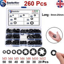 260pcs starlock washers spring - 260pcs,