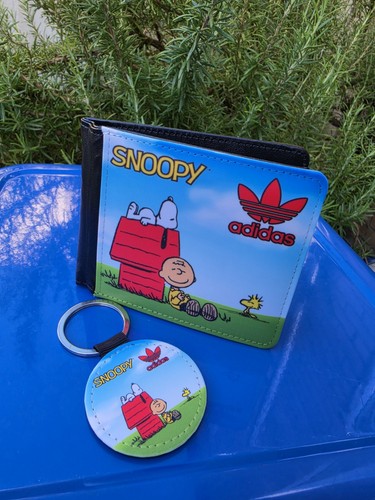 Adidas snoopy wallet and - snoopy,