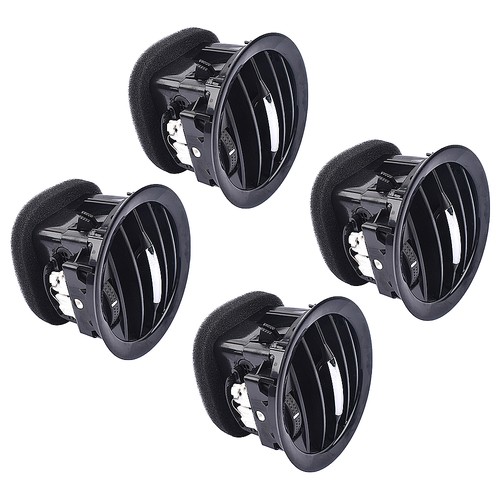 4pcs air vent - 4pcs, black