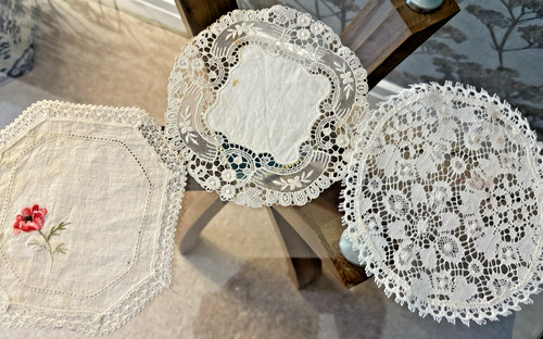 Vintage ivory cotton - 3,