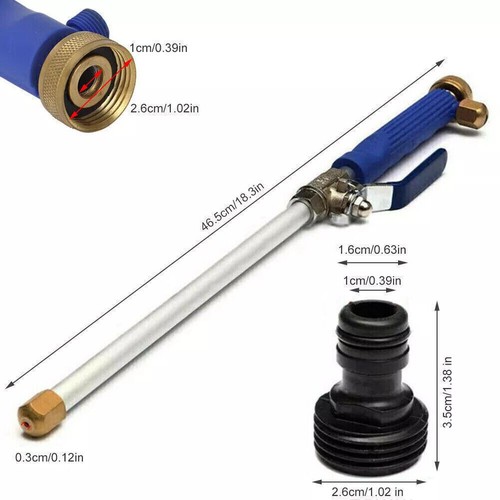 High pressure water lance hose - pressure,