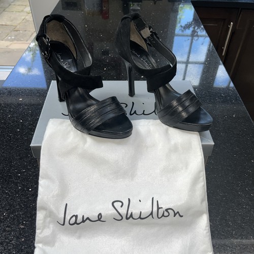 Jane shilton black heeled - jane,