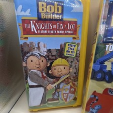 Bob The Builder VHS Lot