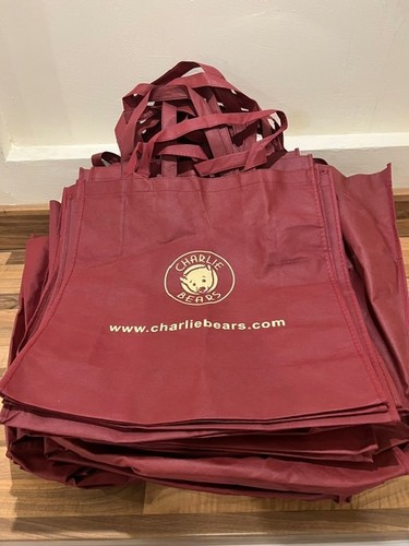Charlie bear large tote bags - bear,