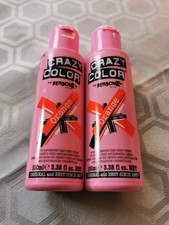 Crazy Color Semi Permanent Hair Dye 100ml - All Colours Available -