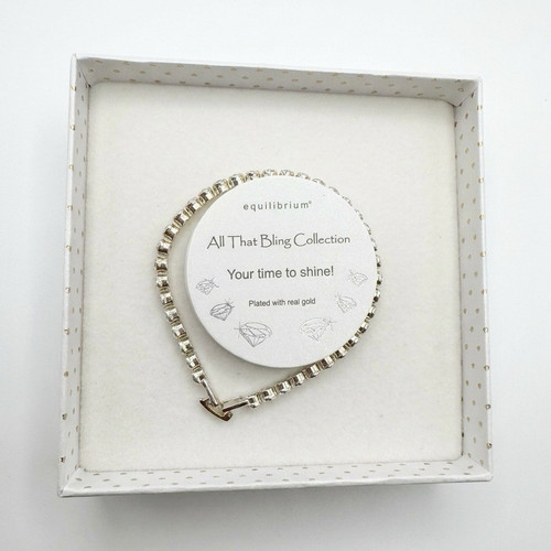 Equilibrium tennis bracelet - equilibrium,