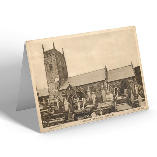 Notelet vintage wales - wales,