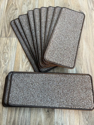 Carpet stair case treads - 14,
