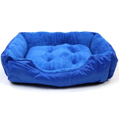 Dog bed blue pet - blue,