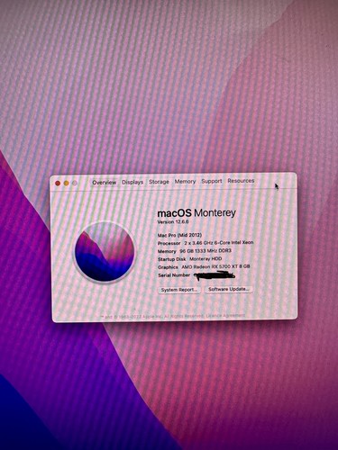 Apple mac pro 2012 a1289 - mac, 5,1