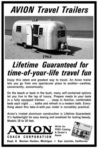 1964 avion coach trailer - 1964,