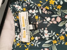 Billie and Blossom Women's Green & Yellow Floral Dress Size 10