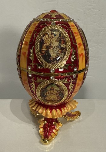 Enamel faberge egg replica - egg,