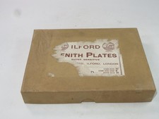 VINTAGE PHOTOGRAPHY Ilford Zenith Photo Plates x 12 7 x 5 inches 1930s