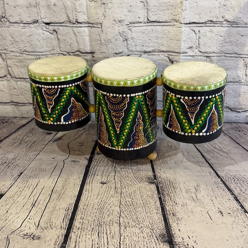 15cm triple djembe drums - triple,