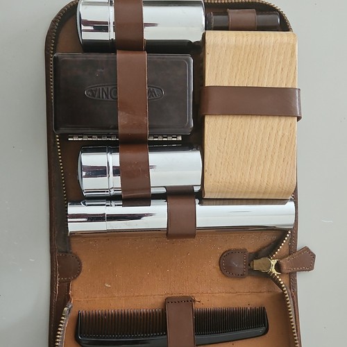 Vintage men grooming travel - vintage,