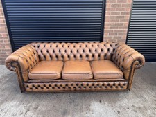 Golden Tan Brown Leather