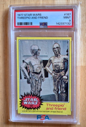 1977 star wars - 1977, card