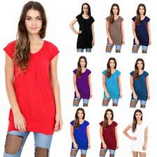Womans Low Cut Plain Hip Long
