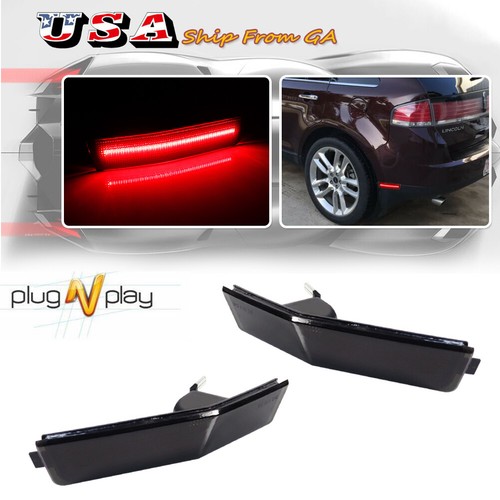 Smoked led red - smoked, bumper