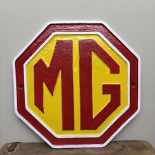 Cast Iron MG Sign - MG Wall