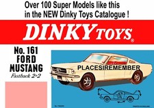 DINKY TOYS NO.161 FORD MUSTANG