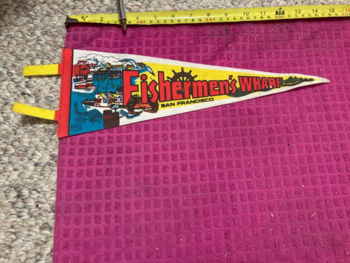 Vintage pennant fisherman - vintage, fisherman’s
