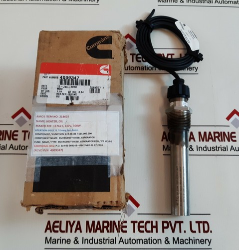 Cummins 4009347 oil - , heater