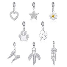 Clip charms created with - on,